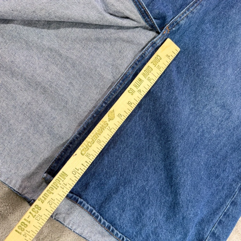 Old Navy Denim Skirt Womens 12 Blue High Rise Secret-Smooth Pocket Midi Slit